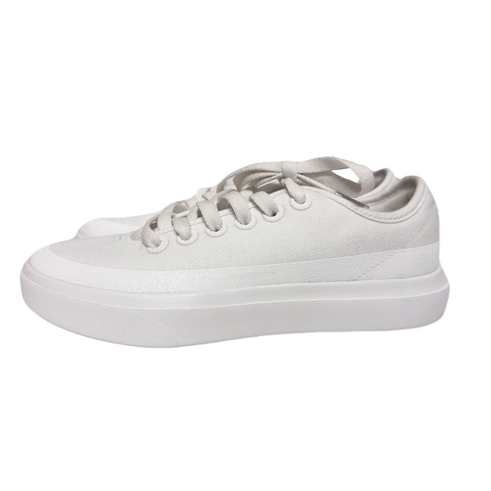 NEW allbirds Womens Size 6 Canvas Piper 2 Casual Sneakers in Blizzard White - Picture 4 of 9